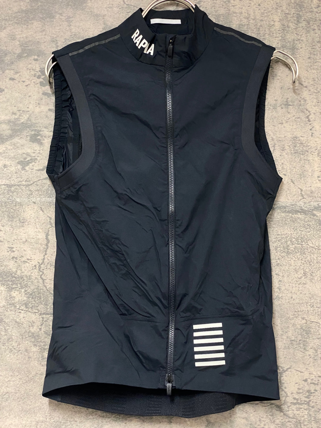KK184 ラファ RAPHA PRO TEAM LIGHTWEIGHT GILET サイクルベスト ジレ 黒 XS