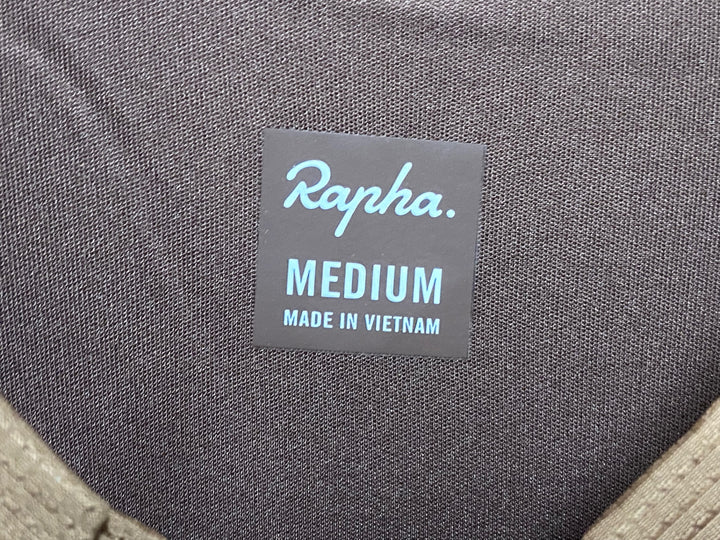 KP871 ラファ Rapha PRO TEAM TRAINING JERSEY 半袖 サイクルジャージ 茶 M