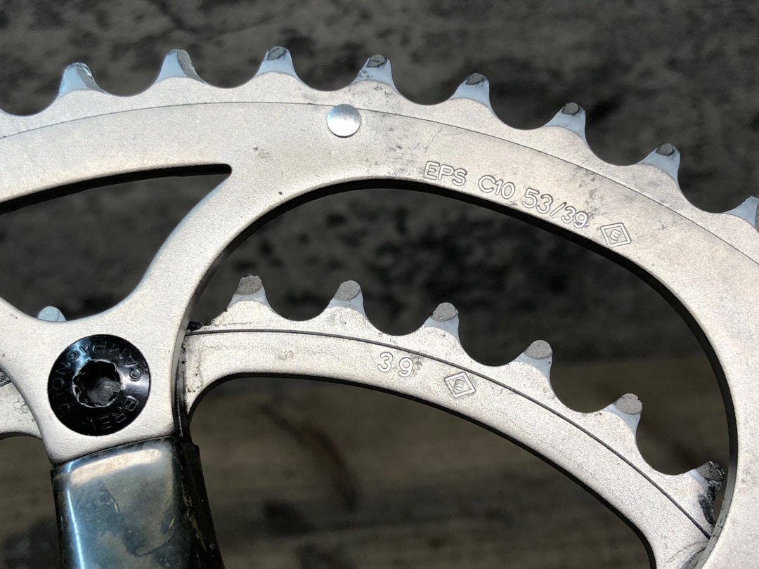 JB895 カンパニョーロ CAMPAGNOLO レコード RECORD FC7-RE293C ULTRATORQUESYSTEM カーボン クランク 172.5mm 53/39T 5H