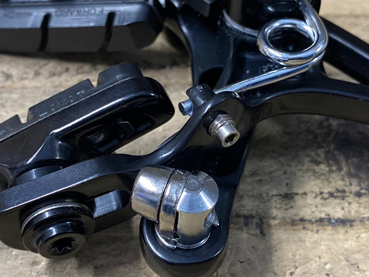 KQ595 カンパニョーロ CAMPAGNOLO レコード RECORD BR19-REDP キャリパーブレーキ 前後セット ※ナット片方社外品