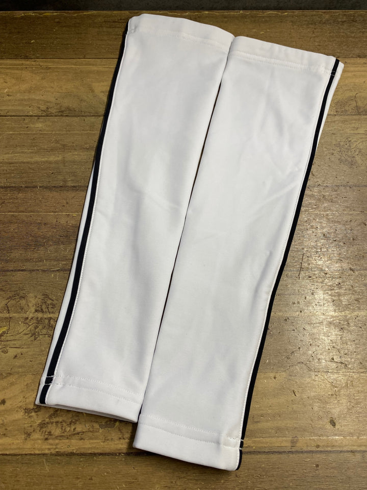 KB441 ラファ Rapha アームウォーマー 白 M 裏起毛