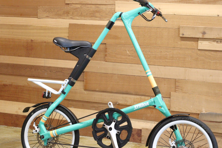 訳アリ ストライダ STRIDA SX 2018 シングルスピード アルミ 折り畳み ミニベロ フォールディングバイク 18インチ【立川店】