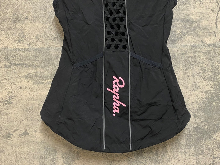 JM662 ラファ Rapha WOMEN'S RAPHA CLASSIC GILET サイクルベスト ジレ 黒 XS