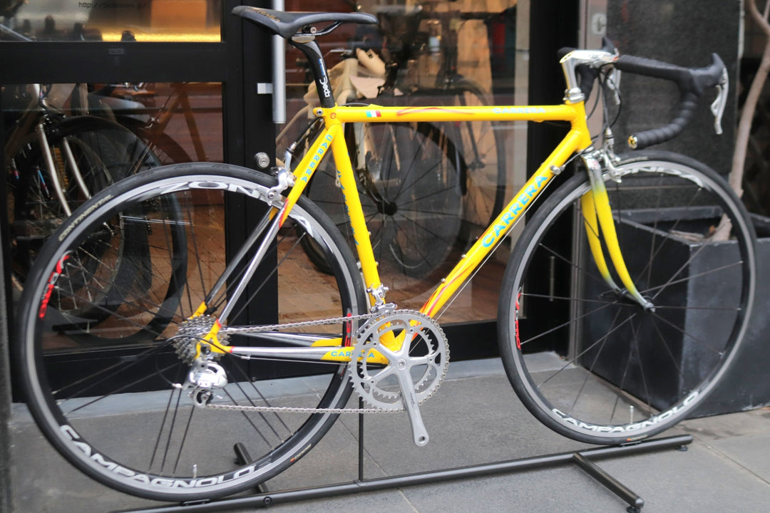 カレラ CARRERA ゼウス ZEUS 1997モデル カンパニョーロ レコード 9S スチール ロードバイク 【東京南麻布店】