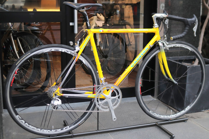 カレラ CARRERA ゼウス ZEUS 1997モデル カンパニョーロ レコード 9S スチール ロードバイク 【東京南麻布店】