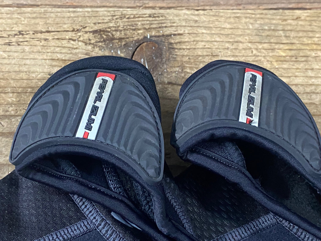 KK697 パールイズミ PEARL iZUMi シューズカバー 黒 L 裏起毛 WINDBREAK