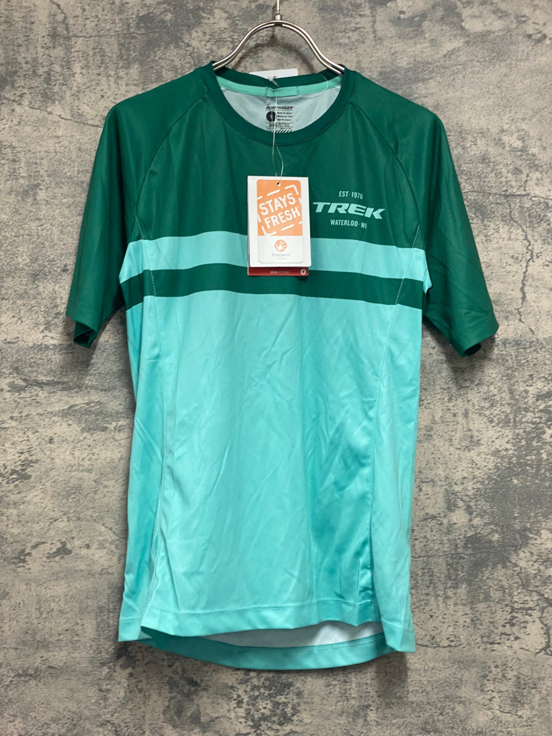 JX671 ボントレガー BONTRAGER 半袖 ドライTシャツ 緑 レディース S