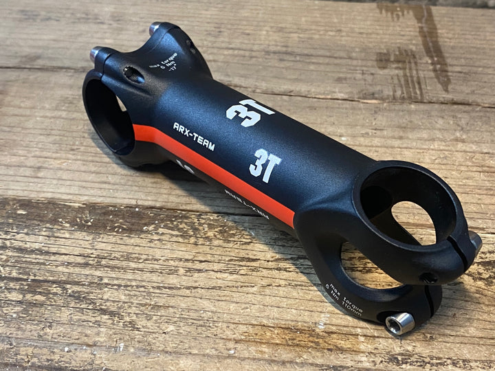 JL017 3T ARX-TEAM アルミ ステム 黒 赤 110mm Φ31.8 OS -17°