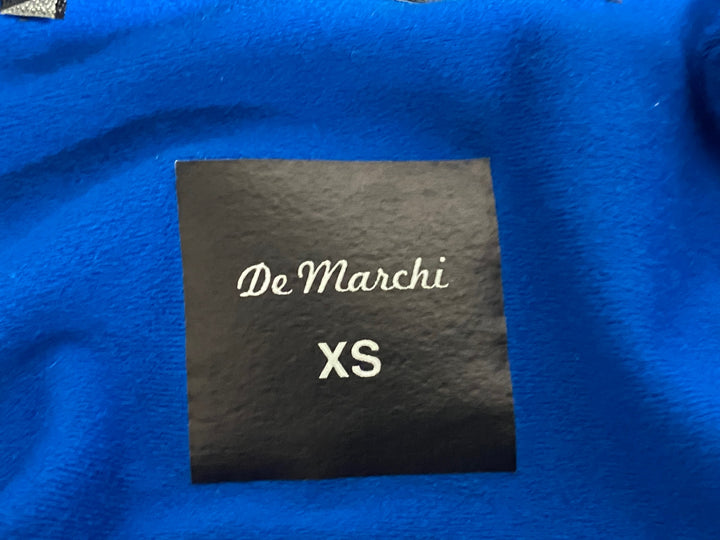 JS979 デマルキ De marchi 長袖 サイクルジャージ ネイビー XS