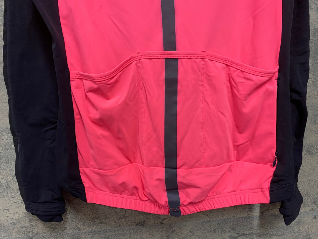 JY126 ラファ Rapha SOUPLESS JACKET 長袖 サイクルジャケット 裏起毛 黒 M
