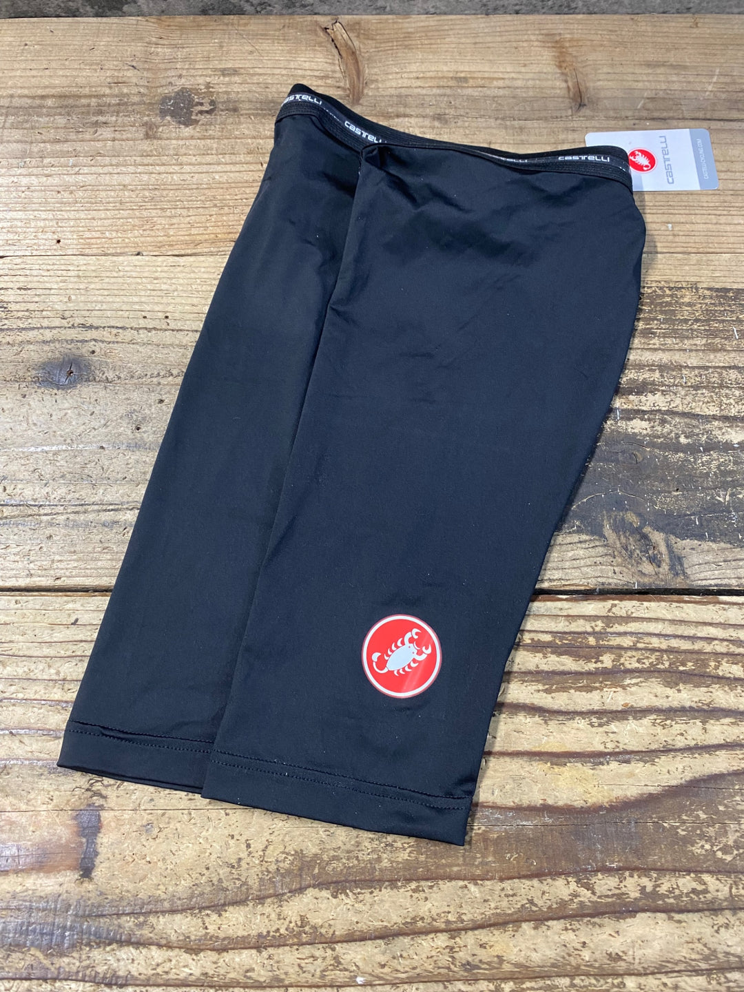 KG036 カステリ CASTELLI ニーカバー 黒 M