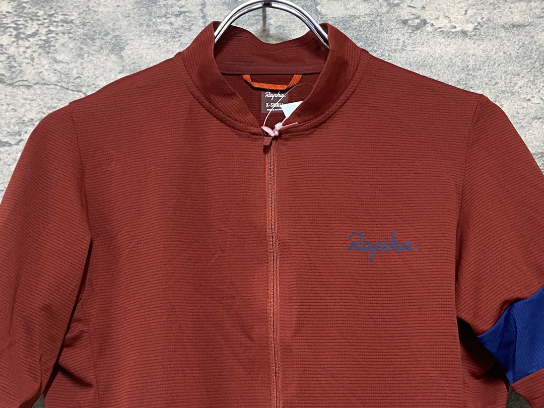 JE161 ラファ Rapha CLASSIC FLYWEIGHT JERSEY 半袖 サイクルジャージ オレンジレッド XS