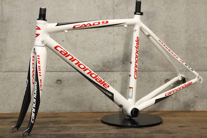 キャノンデール CANNONDALE キャド CAAD9 2010モデル 48サイズ アルミ ロードバイク フレームセット 【福岡店】