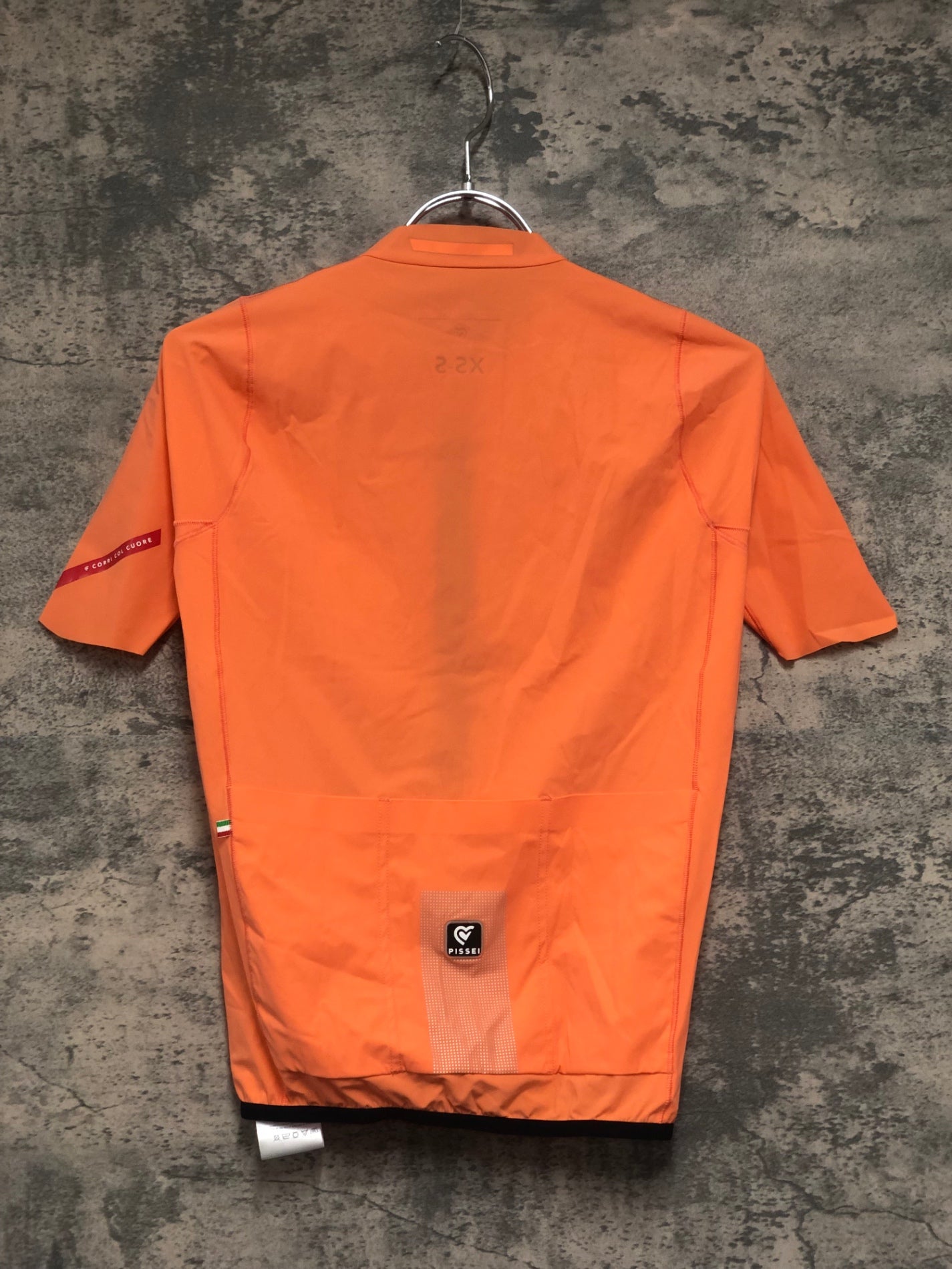 JU513 ピセイ PISSEI 半袖 サイクルジャージ オレンジ XS-S – BICI