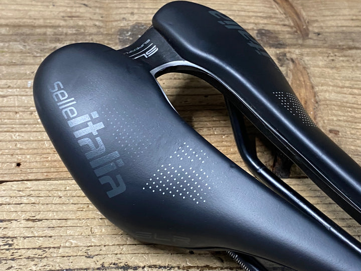 KJ170 セライタリア SELLE ITALIA SLR BOOST SUPERFLOW サドル 黒 130mm MANGANESE レール S3