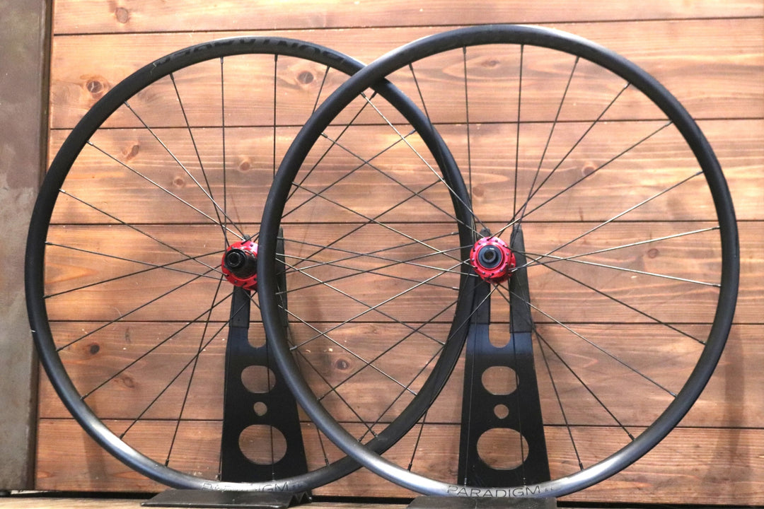 ボントレガー BONTRAGER パラダイム PARADIGM SL DISC アルミ チューブレスレディ ホイールセット シマノ11S/12S 【東京南麻布店】