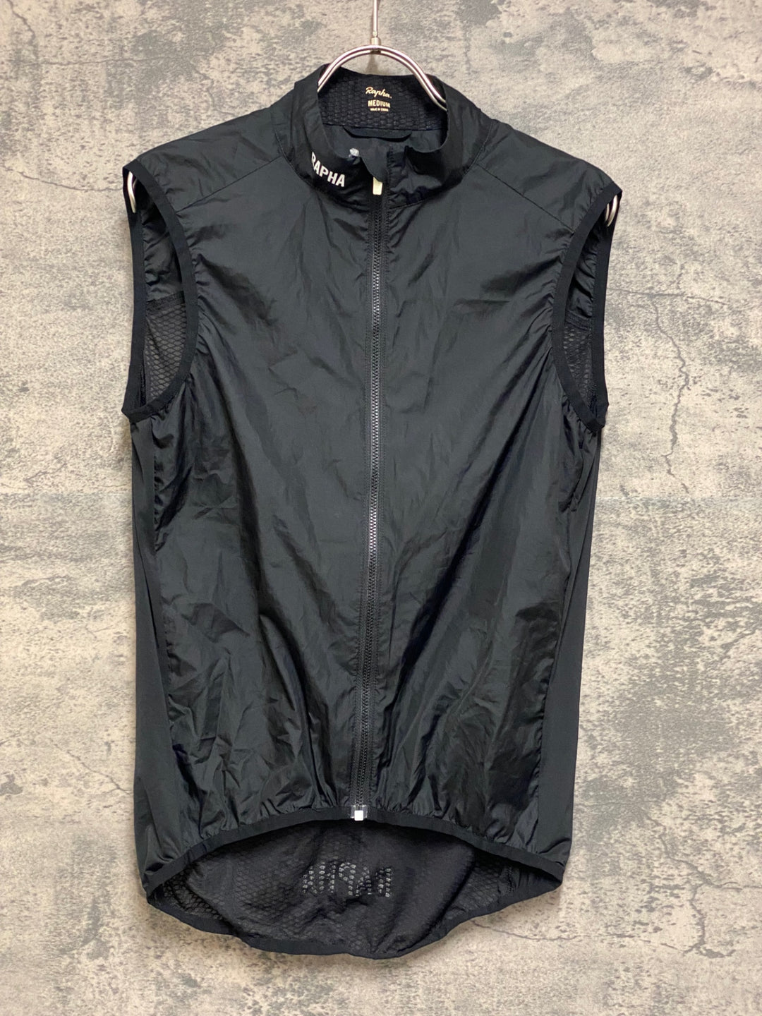 JP202 ラファ Rapha PRO TEAM LIGHT WEIGHT GILET ジレ サイクルベスト 黒 Ｍ