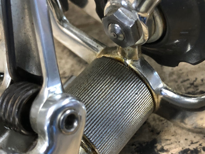 KH588 カンパニョーロ Campagnolo 50周年 スーパーレコード SUPER RECORD リアディレイラー 6/7S 未使用品