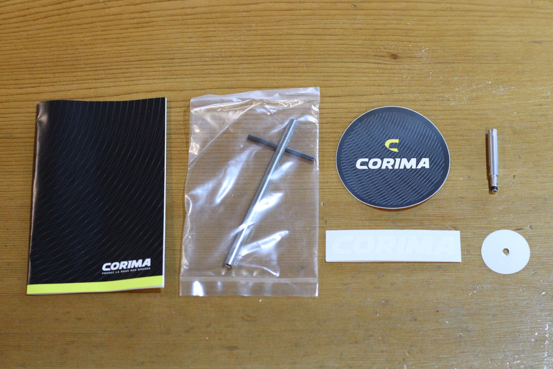 新品未使用 コリマ CORIMA 47mm WS BLACK DISC カーボン クリンチャー フロント ホイール 【立川店】