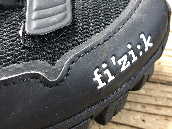 KG385 フィジーク FIZIK M6 MTB shoes ビンディングシューズ 黒 SPD EU39.5 ※ペン字あり