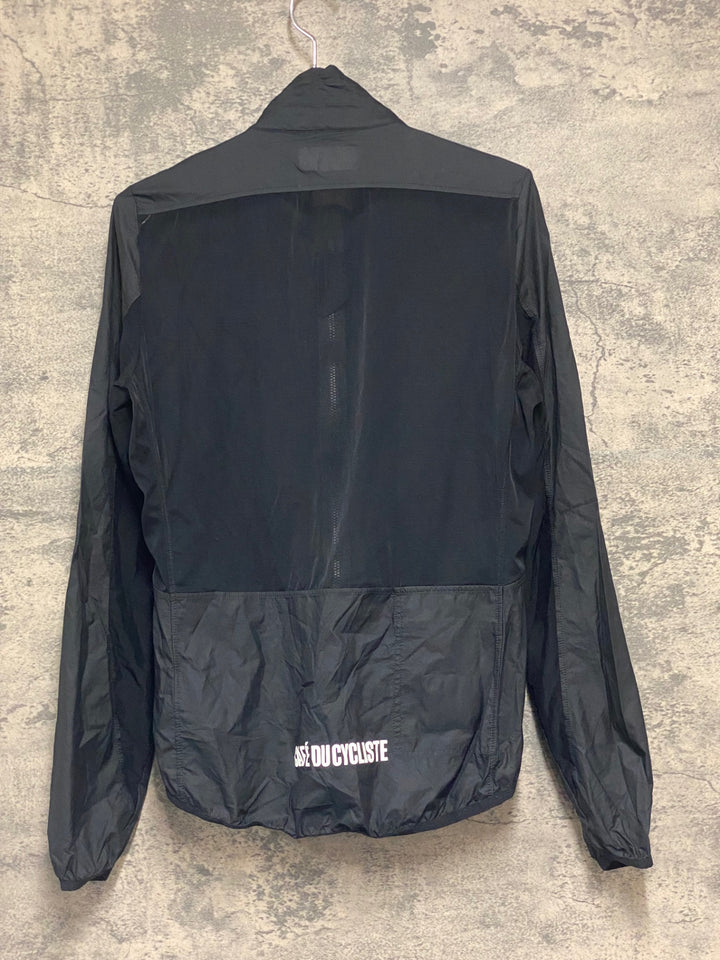 KS242 カフェドシクリステ cafe du cycliste EDITH 長袖ウィンドブレーカー 黒 S