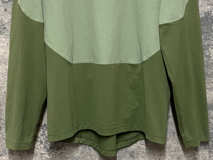 KQ728 セブンメッシュ 7MESH Tシャツ 長袖 緑 S