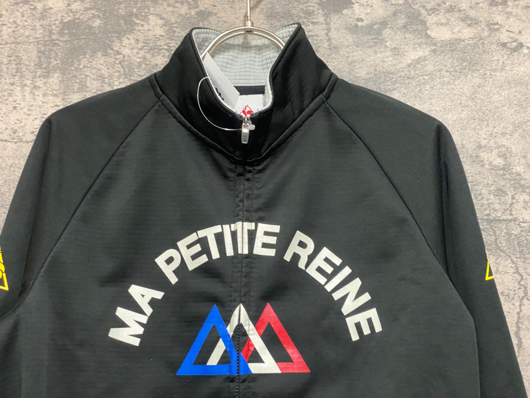 JP277 ルコックスポルティフ le coq sportif 長袖 サイクルジャケット 黒 M 裏起毛