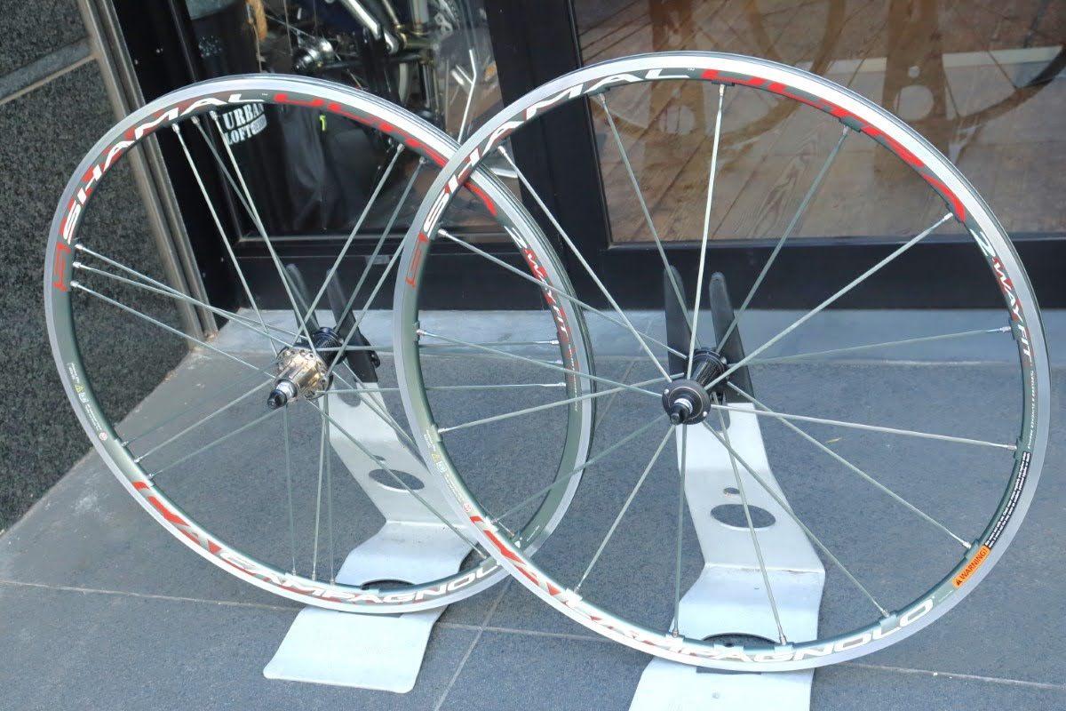 カンパニョーロ Campagnolo シャマル ウルトラ Shamal Ultra 2WayFit チタンカラー アルミ チューブレス クリンチャー  ホイールセット 【東京南麻布店】