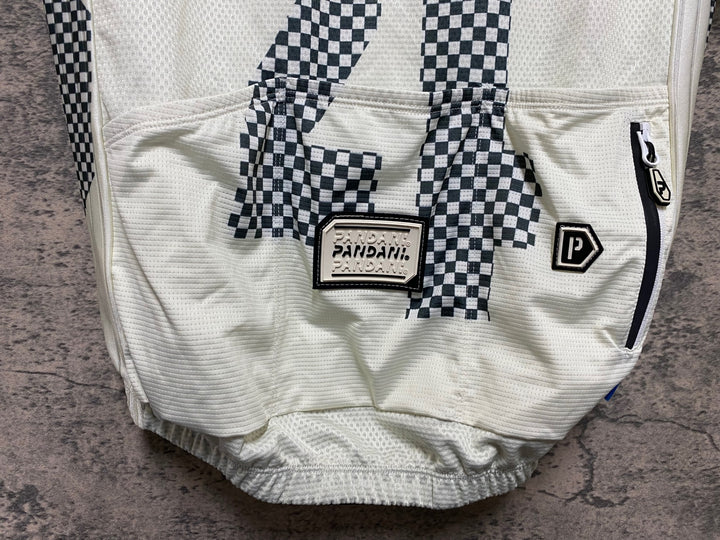 JM022 パンダーニ PANDANI 半袖 サイクルジャージ クリーム M