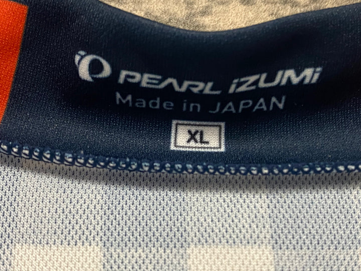 KK328 パールイズミ PEARL iZUMi 半袖 サイクルジャージ チェック XL