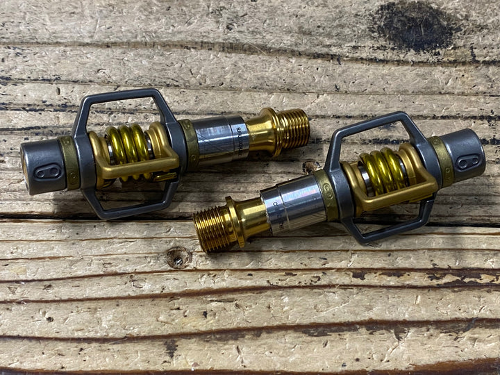 KP111 クランクブラザーズ Crankbrothers エッグビータ Eggbeater 11 ビンディングペダル シルバー ゴールド