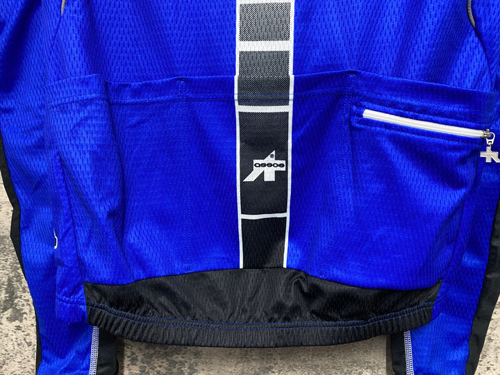 KJ056 アソス assos INTERMEDIATE 長袖 サイクルジャージ 青 L