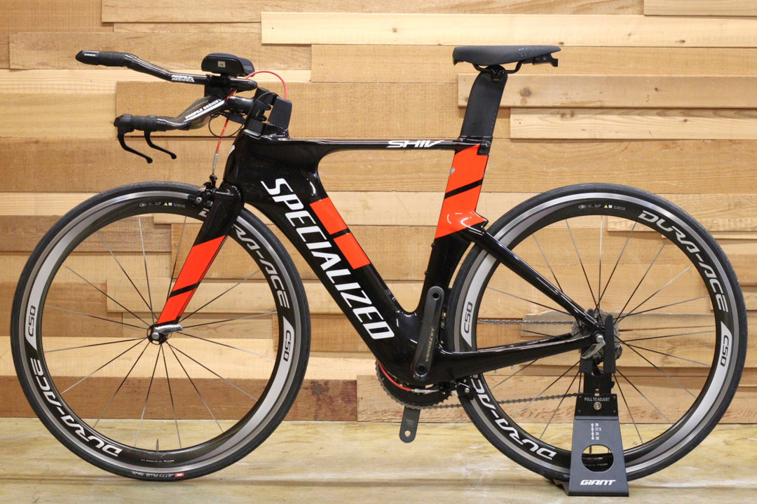 スペシャライズド SPECIALIZED シヴ SHIV EXPERT 2017 Sサイズ シマノ アルテグラ 6870 MIX Di2 11S カーボン トライアスロンバイク TTバイク 【立川店】
