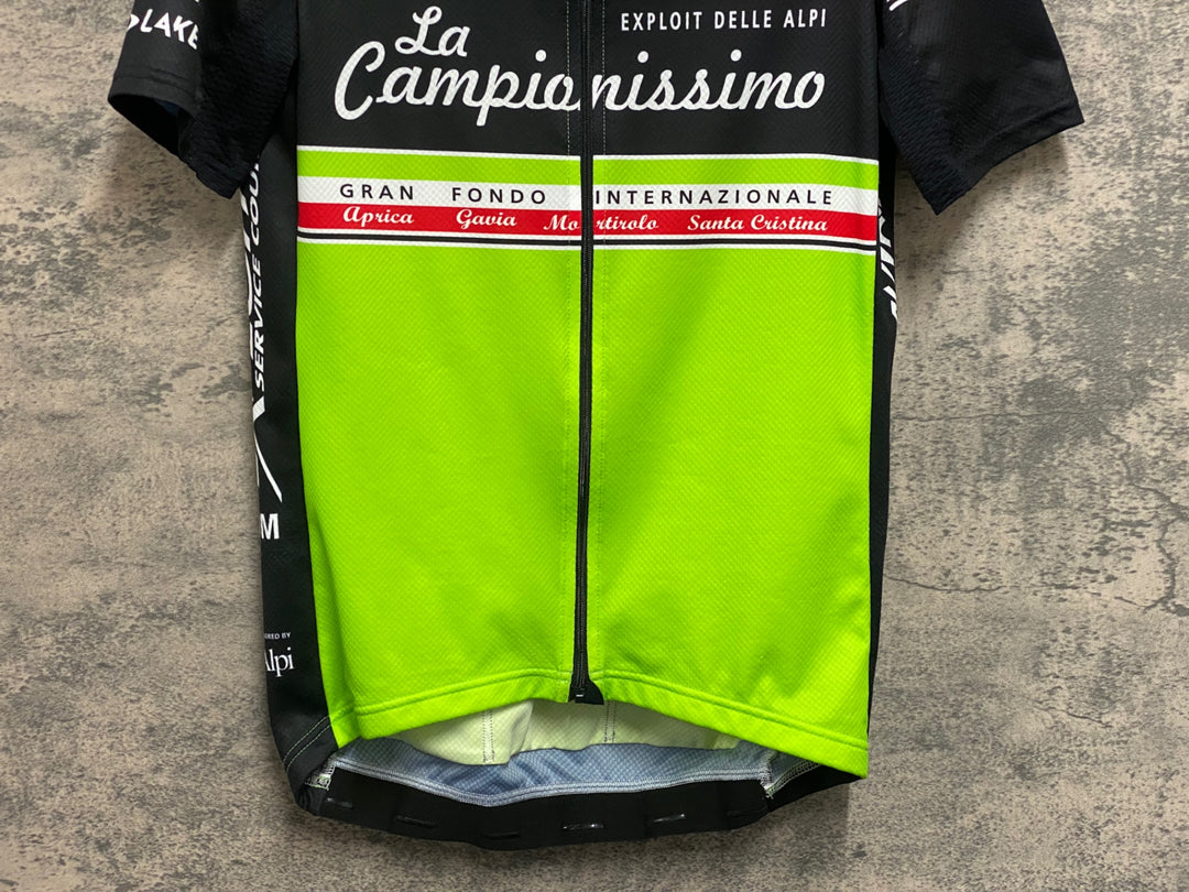 JV141 アソス ASSOS FAGNANO REPUBLIC 半袖 サイクルジャージ 緑 M
