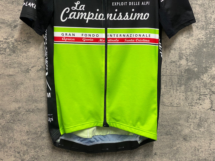 JV141 アソス ASSOS FAGNANO REPUBLIC 半袖 サイクルジャージ 緑 M