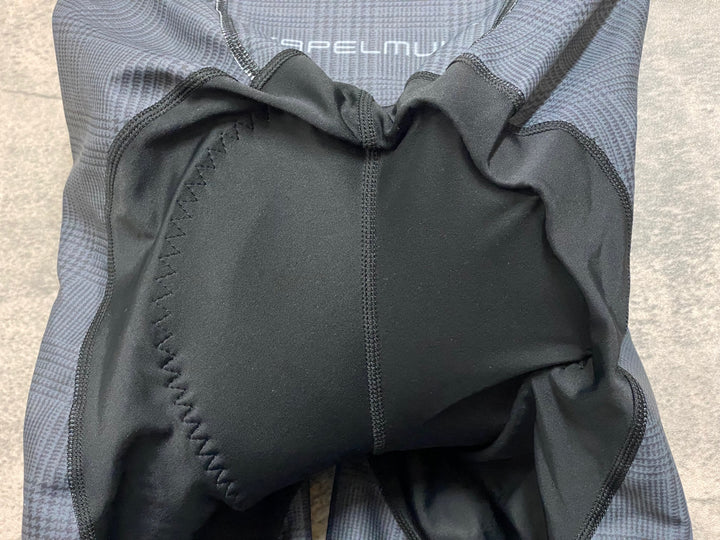 JO528 カペルミュール KAPELMUUR レーサーパンツ グレー チェック レディース S 未使用