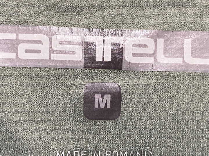 JQ907 カステリ CASTELLI ROSSOCORSA 半袖 サイクルジャージ 緑 M