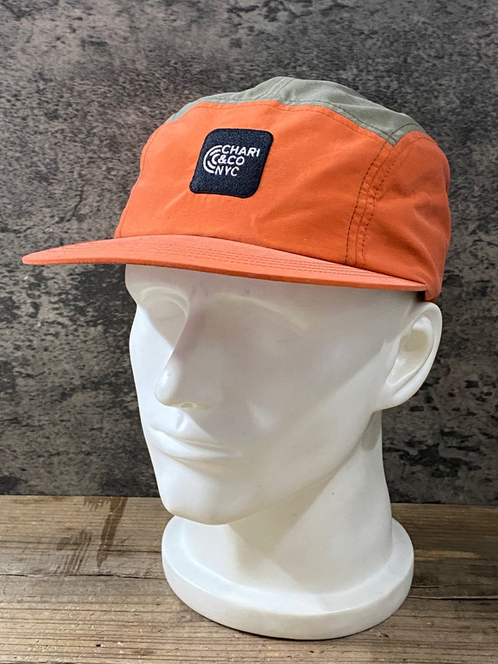 KJ097 CHARI & CO PHYSICAL LOGO 5PANEL CAP キャップ オレンジ