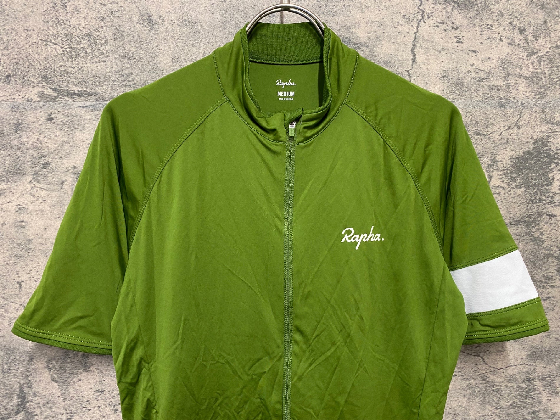 KH004 ラファ Rapha CORE JERSEY 半袖 サイクルジャージ 緑 M – BICI
