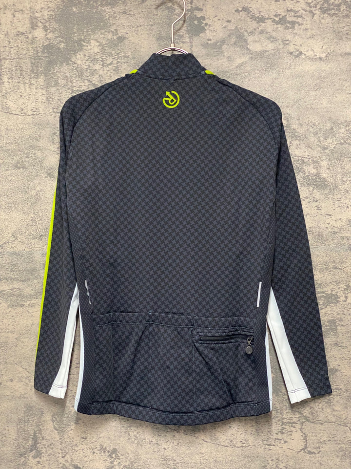 JV954 レリック reric Women's Grace Long Sleeve Jersey 長袖サイクルジャージ 黒 S 裏起毛 レディース