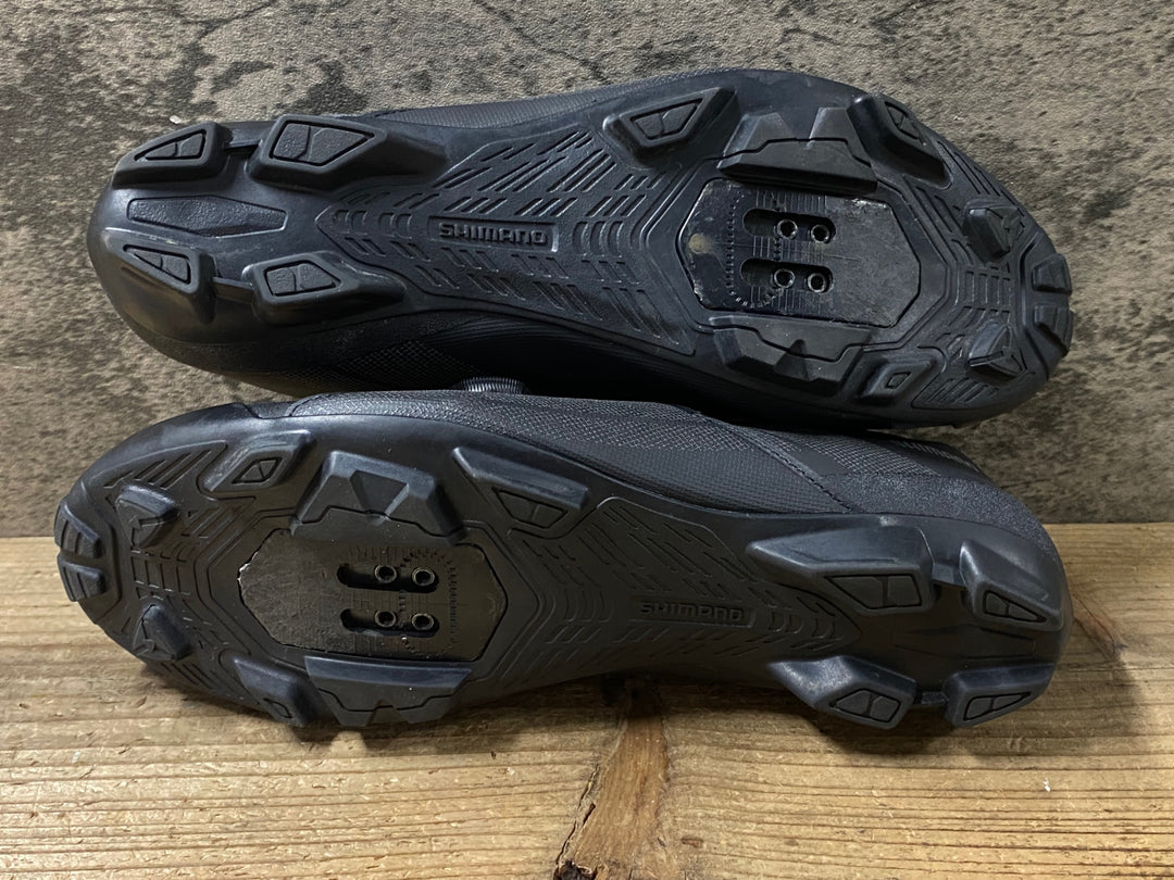 KJ341 シマノ SHIMANO XC3 SHXC300M ビンディングシューズ 黒 EU43