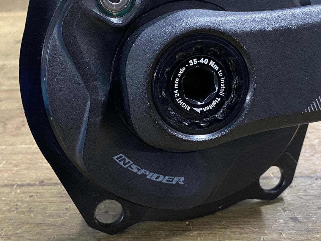 KP629 ローター ROTOR VEGAST 24 INSPIDER クランクアーム パワーメーター 165mm Φ24 動作確認済