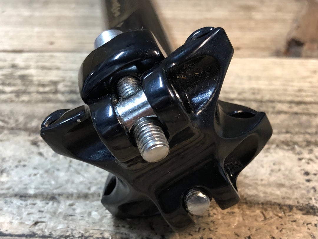 JO652 シムワークス by 日東 Sim Works By NITTO Froggy アルミ シートポスト 黒 300mm Φ27.2 0mm