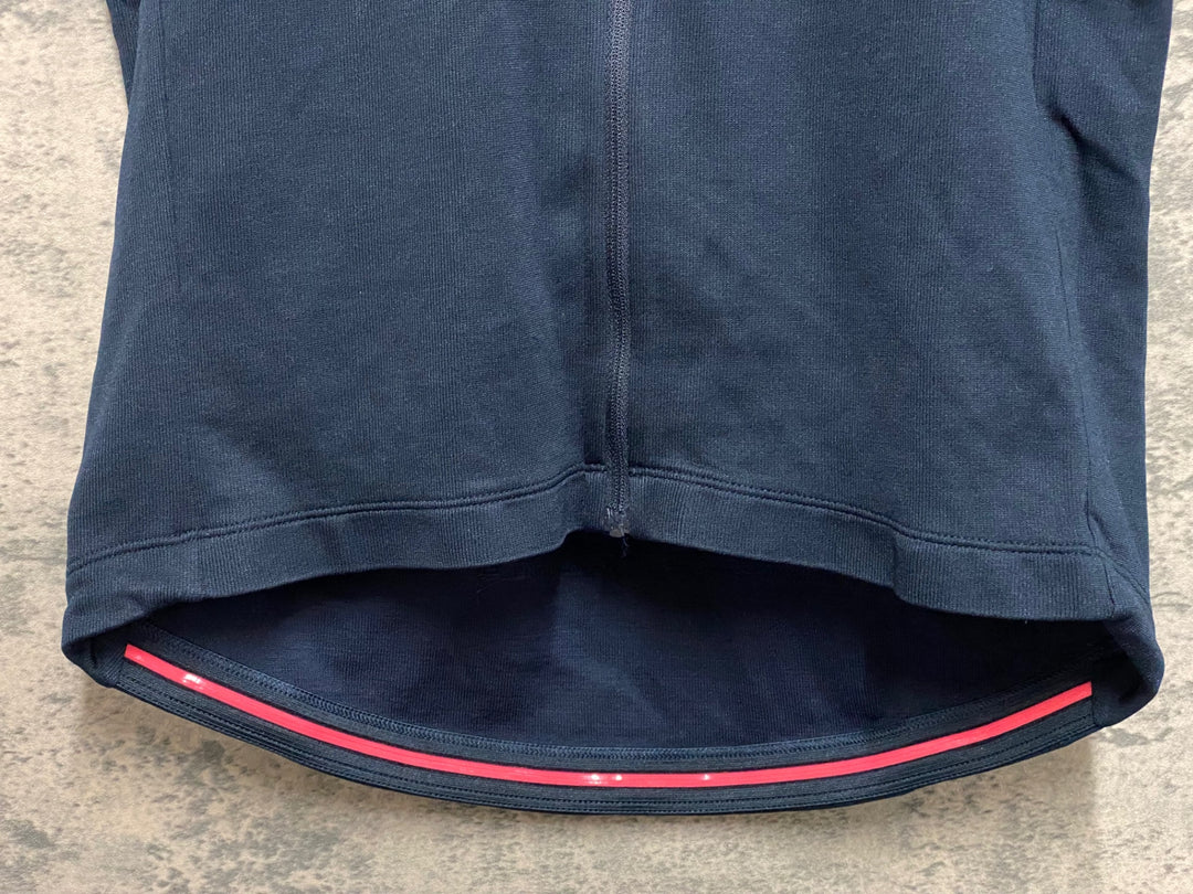 JQ086 ラファ Rapha CLASSIC JERSEY サイクルジャージ 紺 M