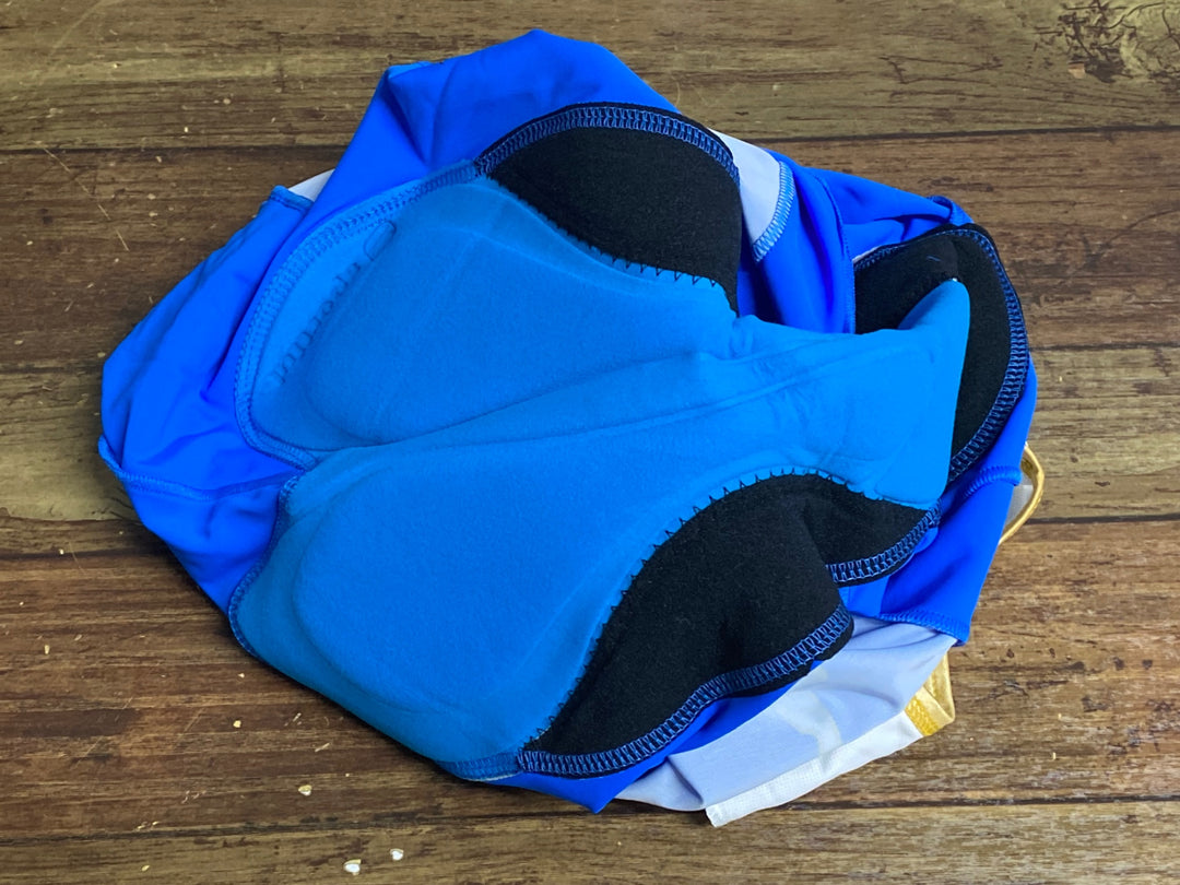 JV541 スポーツフル sportful ビブショーツ 青 L ITALIA Skoda