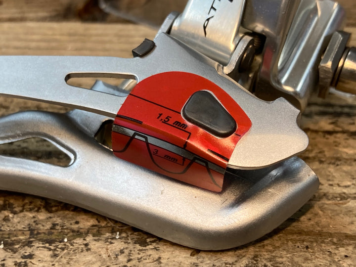 JR429 カンパニョーロ CAMPAGNOLO ATHENA FD11-AT2B フロントディレイラー 直付け シルバー