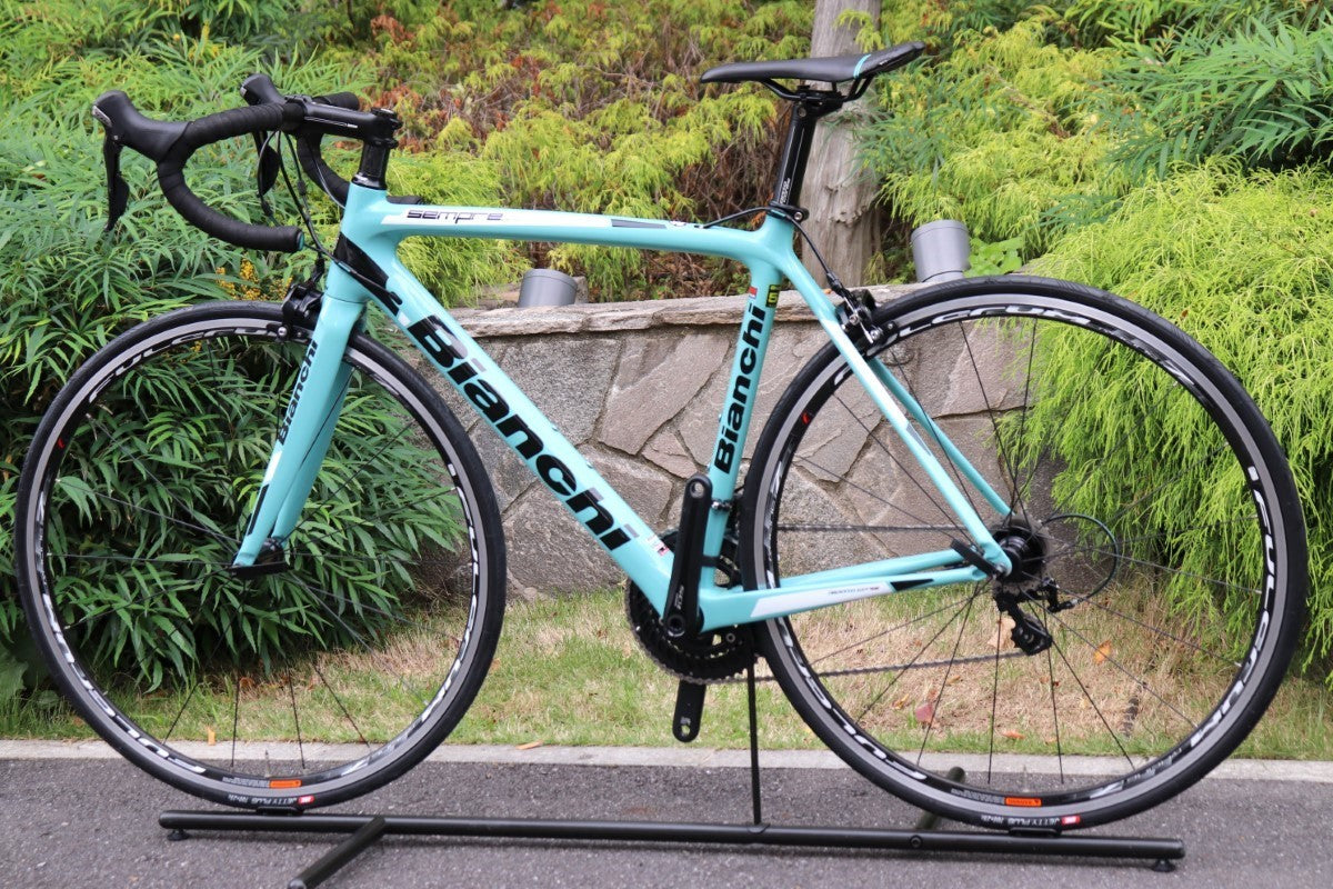 ビアンキ BIANCHI センプレ プロ SEMPRE PRO 2018年モデル 55サイズ シマノ 105 5800 11S カーボン ロ –  BICI AMORE ONLINE STORE