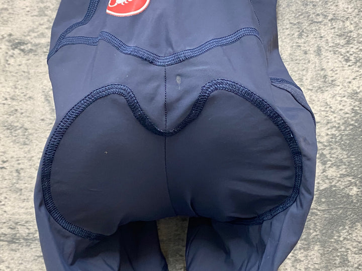 JY240 カステリ CASTELLI ビブタイツ グレー S 裏起毛
