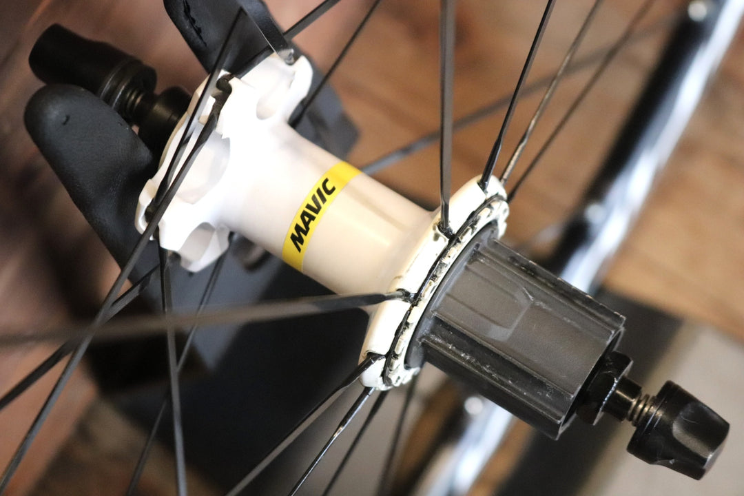 マヴィック MAVIC キシリウムエリート KSYRIUM ELITE アルミ クリンチャー ホイールセット カンパ11S/12S 【東京南麻布店】