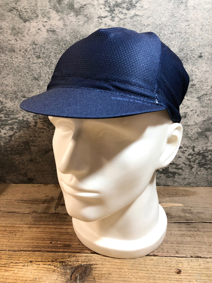 KE160 カステリ CASTELLI サイクルキャップ 紺 フリーサイズ